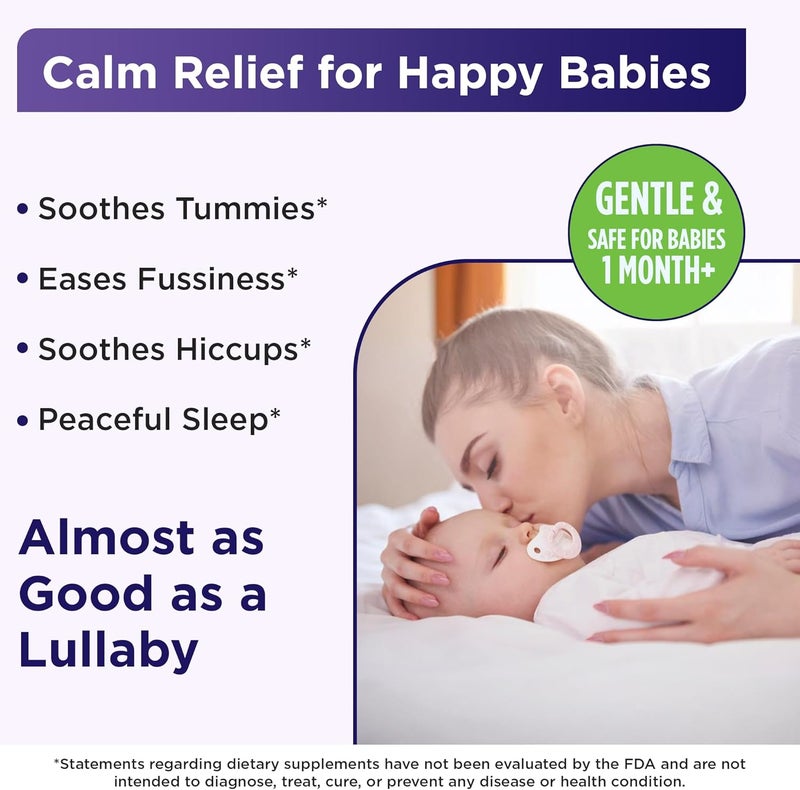 Wellements Organic Nighttime Gripe Water for Babies 1 Month+ (4 Fl Oz) - Baby Gripe Water for Bedtime Relief Gas, Colic & Fussiness - Herbs Promote a Peaceful Night’s Sleep - USDA Certified & Non GMO - Image 4